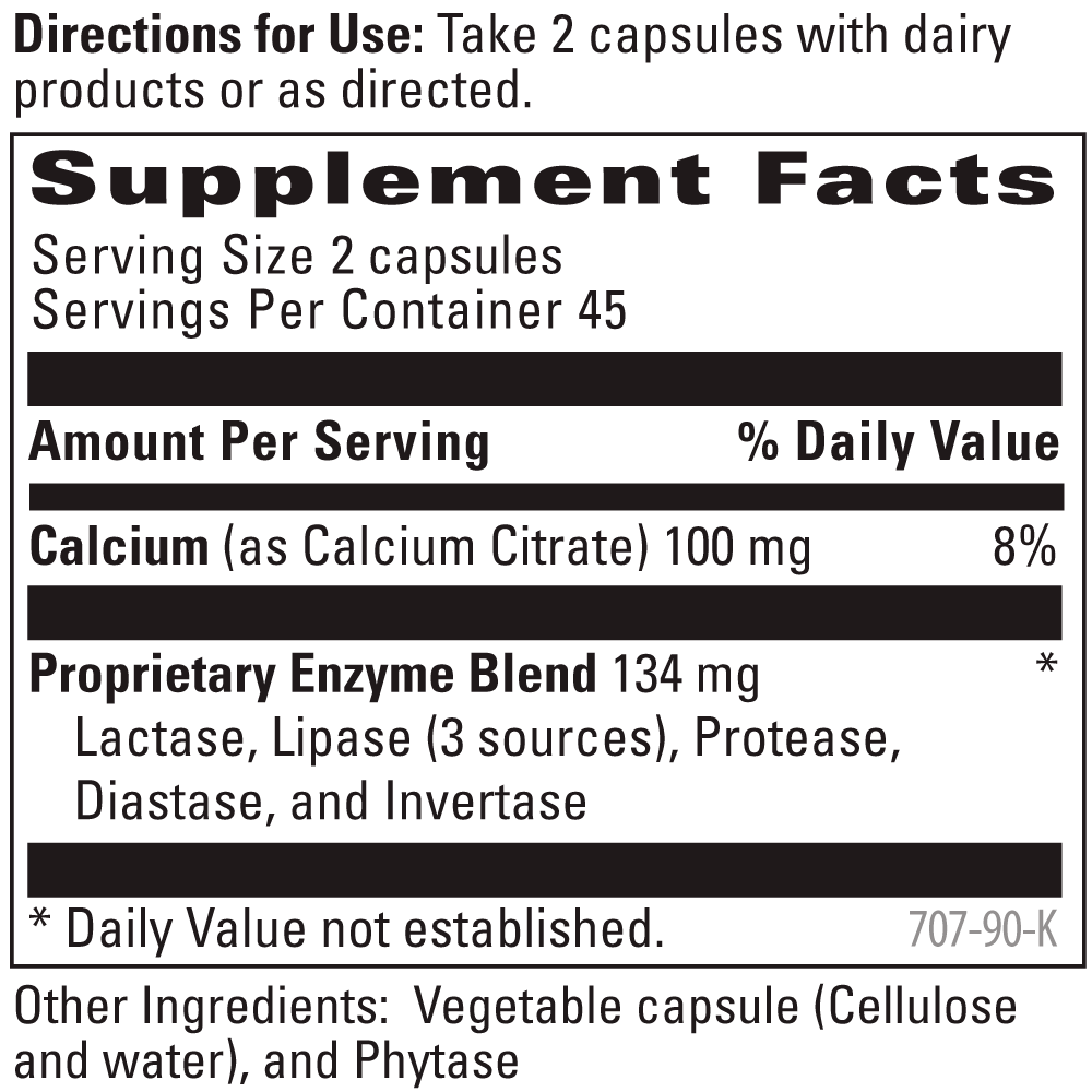LAC 90 label